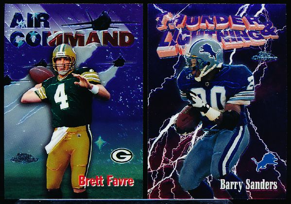 1997 Topps Chrome Fb- “Seasons Best” Set of 25