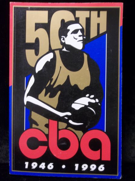 1995-96 Official CBA Basketball Guide & Register