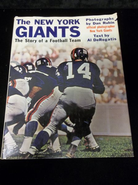 1964 The New York Giants: The Story of a Football Team by Al DeRogatis