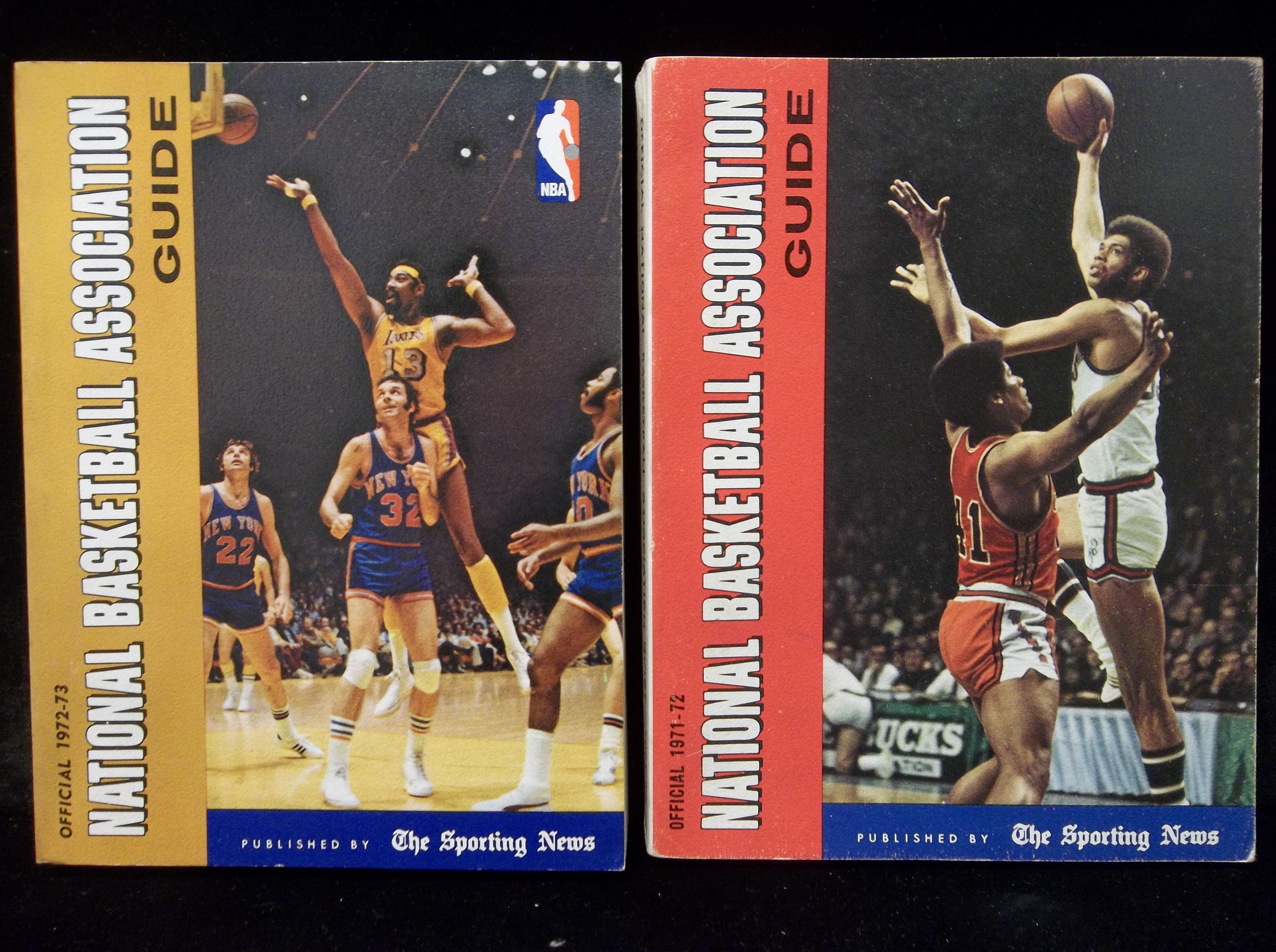 Lot Detail And The Sporting News Official Nba Guide