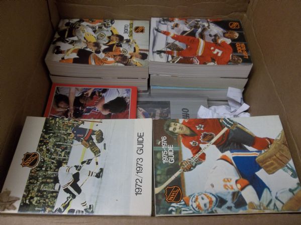 1969-70 to 1989-90 NHL Guides/Record Books- 19 Diff.