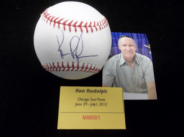 Ken Rudolph Autographed Official MLB (Selig Commissioner) Baseball