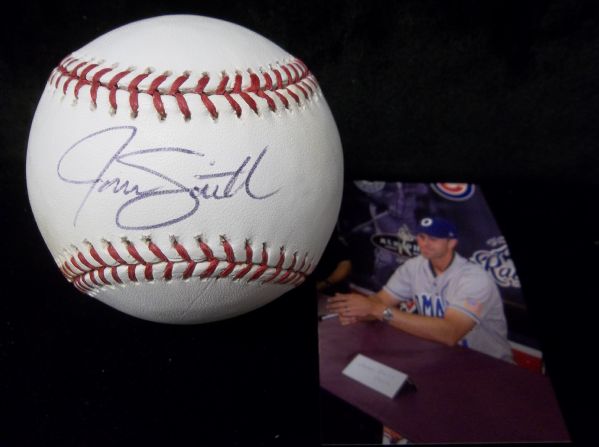 Jason Smith Autographed Official MLB (Selig Commissioner) Baseball