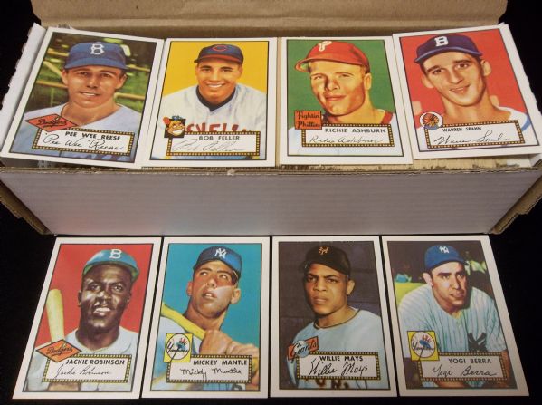 1983 Topps Reprint 1952 Baseball Complete Set of 402 Cards