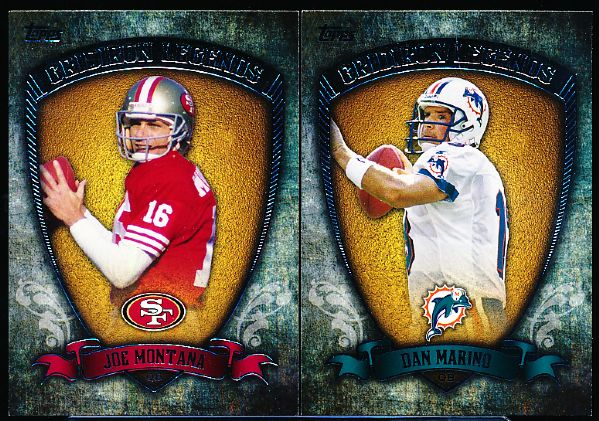 2013 Topps Football- “Gridiron Legends” Complete Insert Set of 30