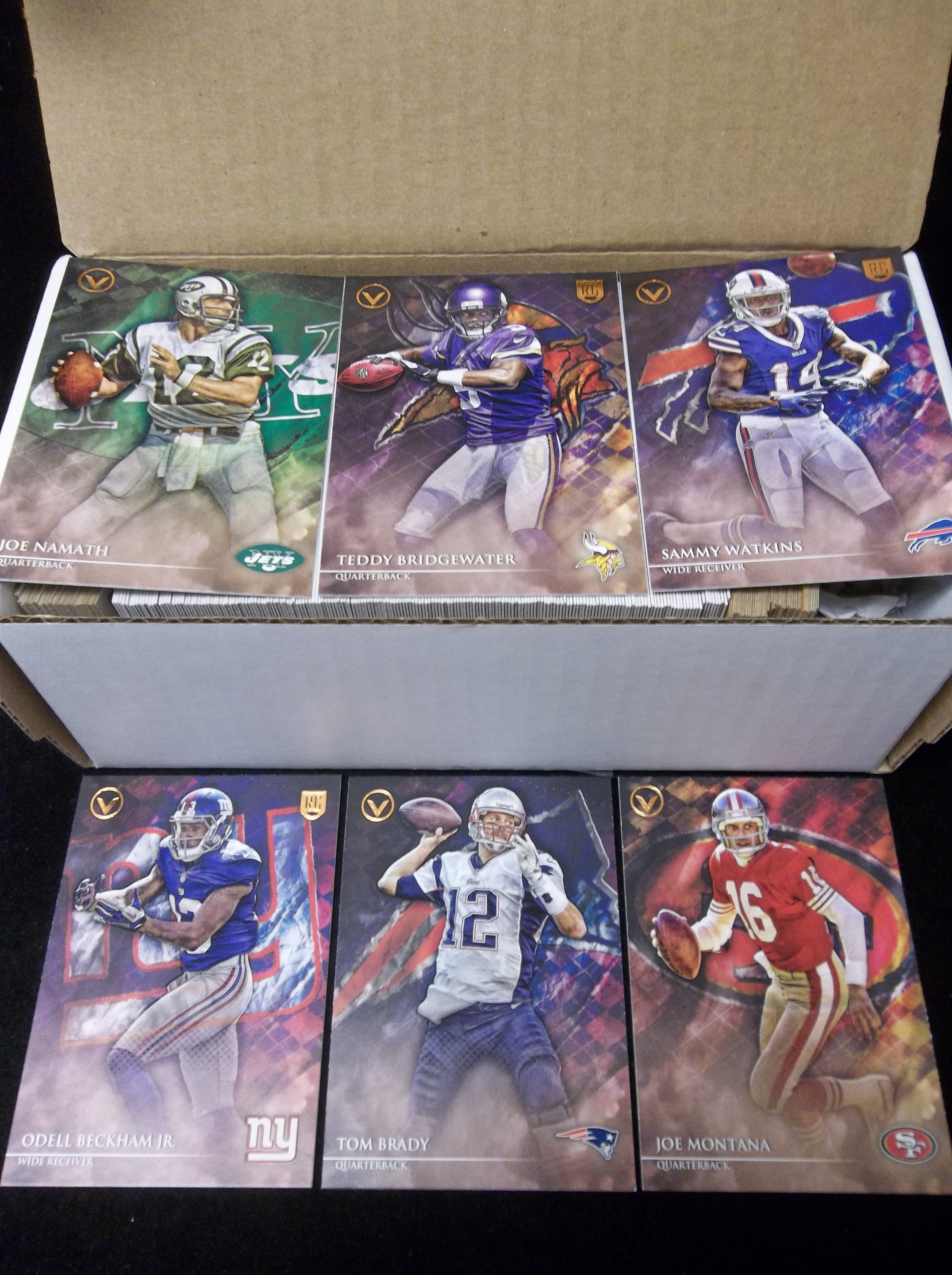 Lot Detail 2014 Topps Valor Football Complete Set Of 200