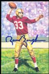 1992 Goal Line Art Ftbl. #93 Sammy Baugh, Redskins- Autographed- JSA Certified