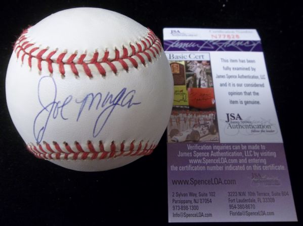 Joe Morgan (Reds) Autographed Official NL William White Bsbl.- JSA Certified