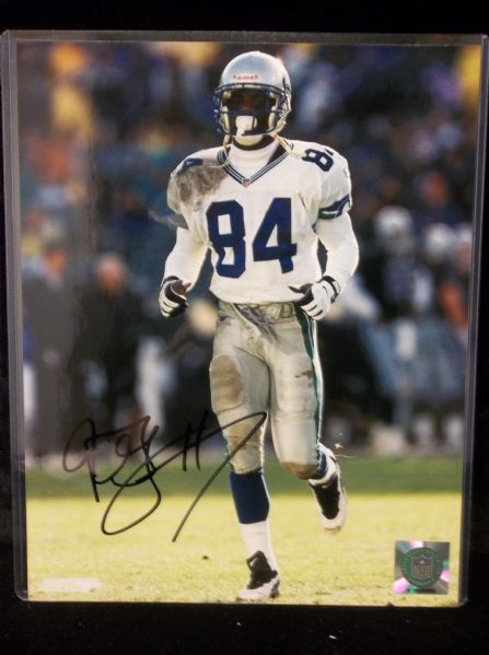 Joey Galloway Autographed Seattle Seahawks Color 8” x 10” Photo