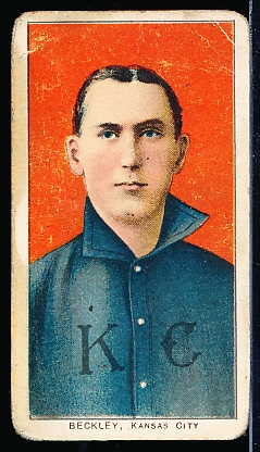 1909-11 T206 Bb- Jake Beckley, Kansas City- Hall of Famer!