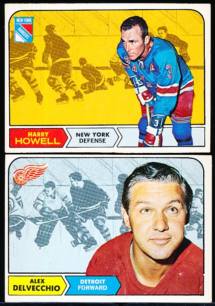 1968-69 Topps Hockey- 20 Diff. Cards