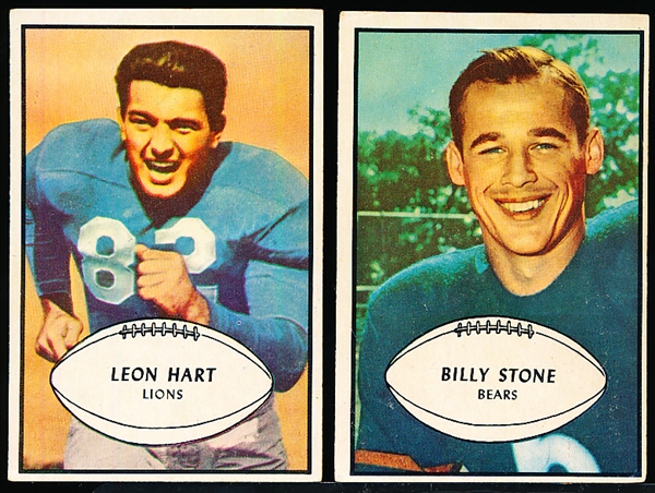 1953 Bowman Fb- 2 Cards