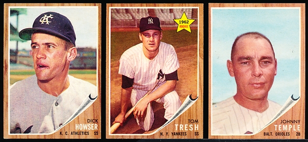 1962 Topps Bb- 20 Diff.