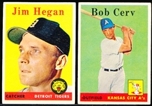 1958 Topps Baseball- 20 Diff.
