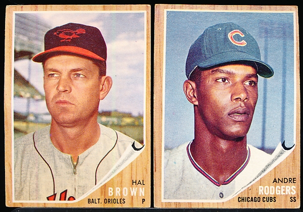 1962 Topps Bb- 16 Diff.