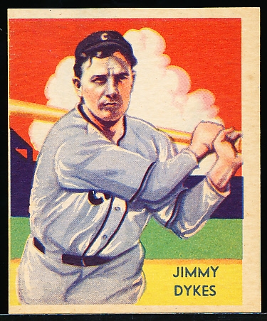 1935 Diamond Stars Bb- #42 Jimmy Dykes, White Sox