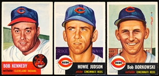 1953 Topps Bb- 3 Diff.