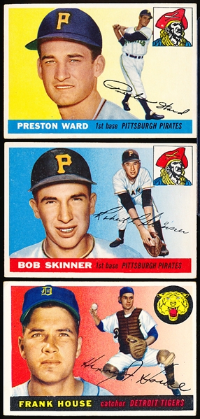 1955 Topps Bb- 6 Diff.