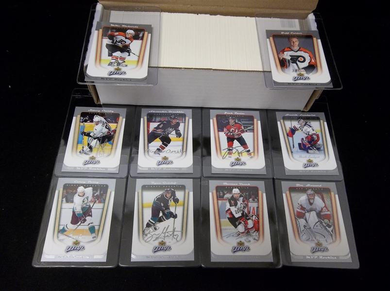 Lot Detail Upper Deck Mvp Hockey Complete Set Of