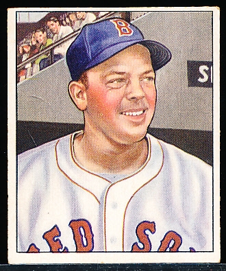 1950 Bowman Baseball- #2 Vern Stephens, Red Sox- Low # 