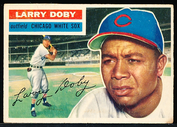 1956 Topps Bb- #250 Larry Doby, White Sox