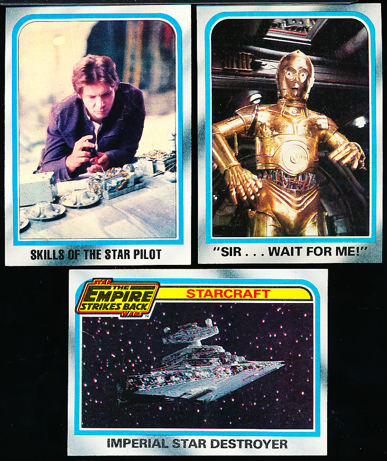 1980 topps star wars the empire strikes back