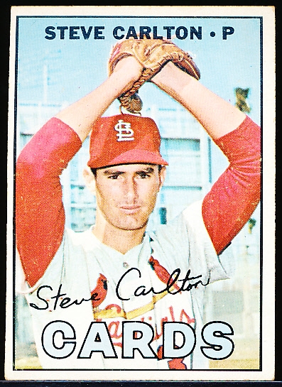 1967 Topps Bb - #146 Steve Carlton, Cards