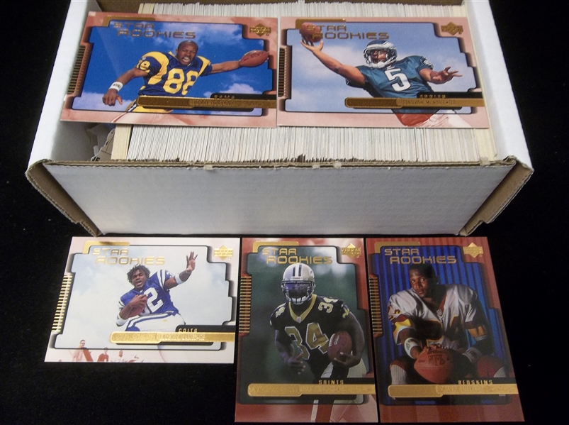 1999 Upper Deck Football Complete Set of 270