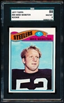 1977 Topps Football- #99 Mike Webster, Steelers- SGC 88 (Nm/Mt 8)