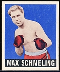 1948 Leaf Boxing- #32 Max Schmeling- gray back