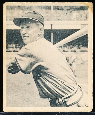 1948 Bowman Baseball- #38 Red Schoendienst, Cards- Hi#