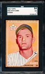 1962 Topps Baseball- #461 Ken Hubbs RC- SGC 84 (NM 7)- Rookie! 