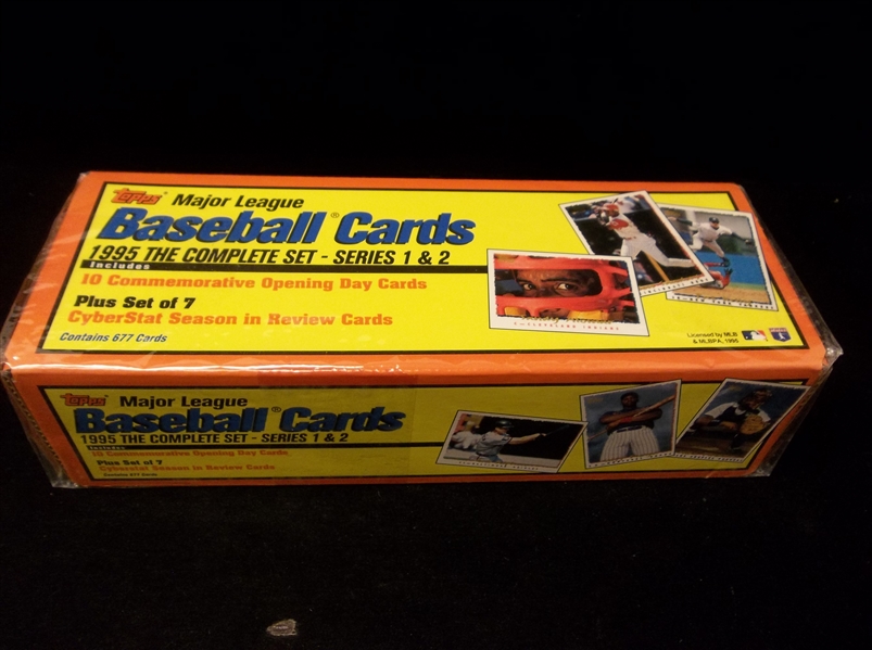 1995 Topps Baseball Factory Sealed Set of 677