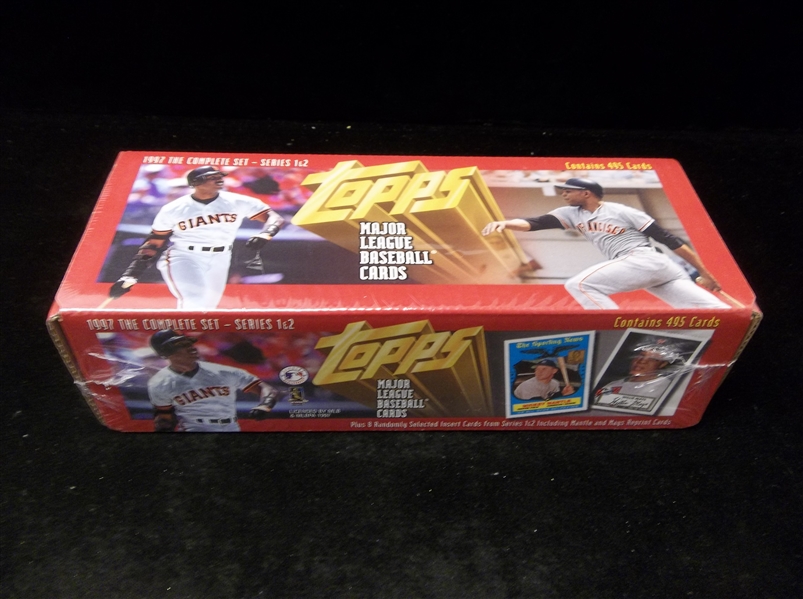 1997 Topps Baseball Factory Sealed Hobby Set of 504