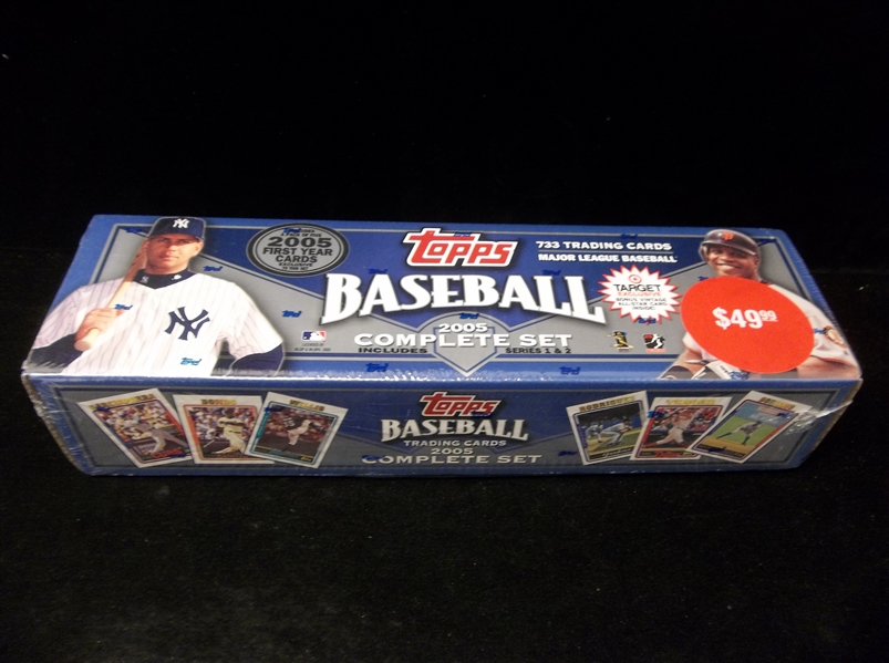 2005 Topps Baseball Factory Sealed Target Set of 738