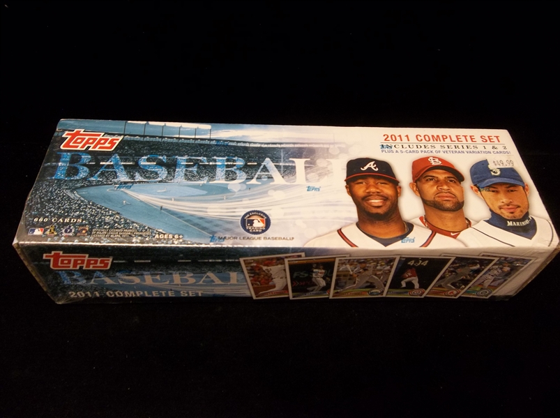 2011 Topps Baseball Factory Sealed Set of 660