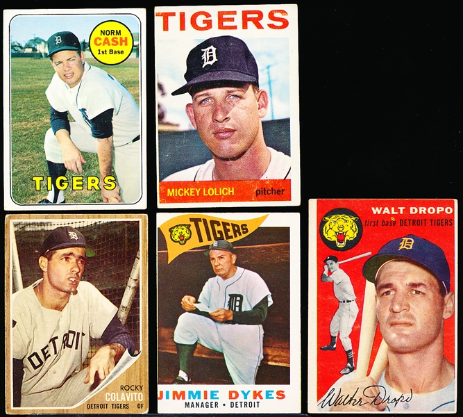 Detroit Tigers- 7 Cards