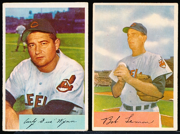 1954 Bowman Bb- 2 Cards