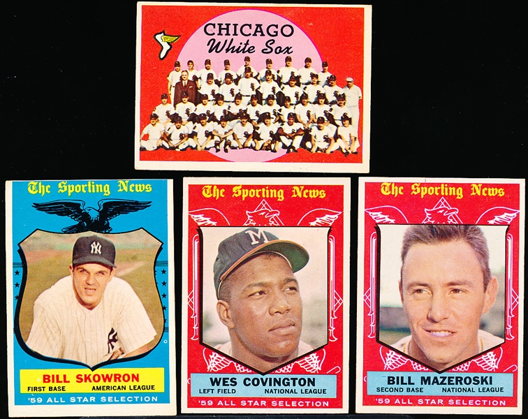 Ten Baseball Cards