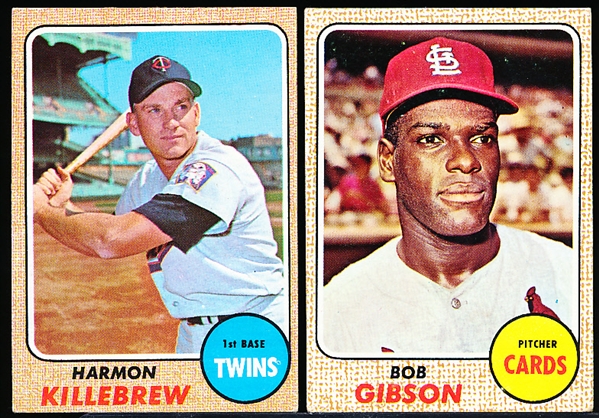 1968 T Bb- 4 Cards