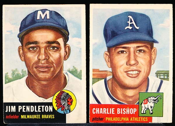 1953 Topps Bb- 4 Diff