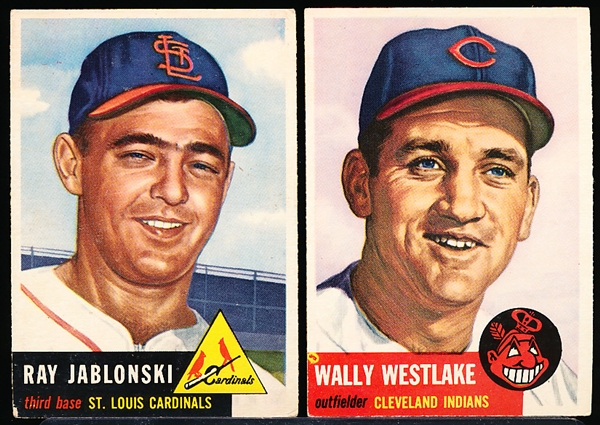 1953 Topps Bb- 4 Diff