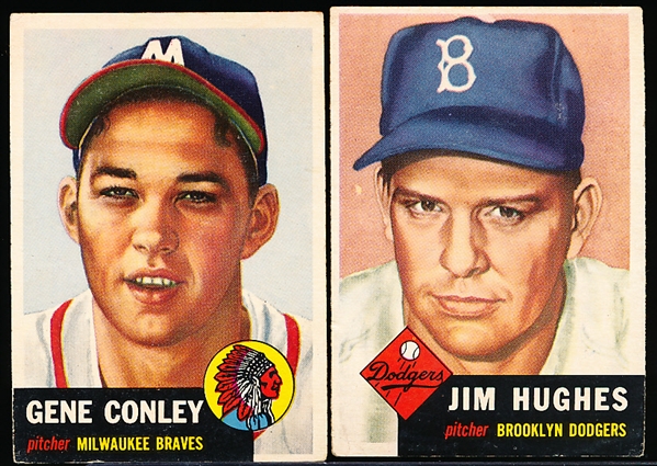 1953 Topps Bb- 4 Diff