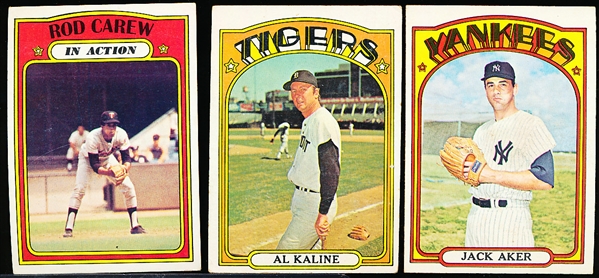 1972 Topps Bb- 7 Diff