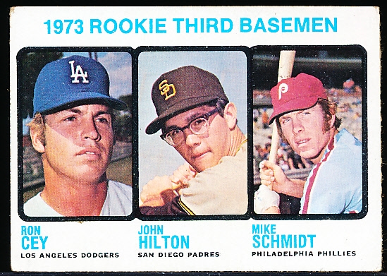 1973 Topps Bb- #615 Mike Schmidt RC