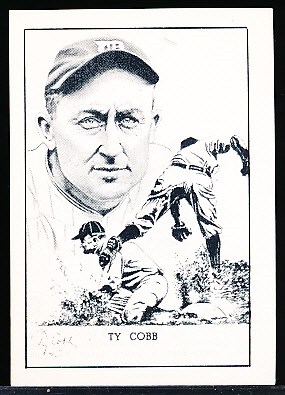 1950 Callahan Baseball Hall of Fame- Ty Cobb