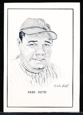 1950 Callahan Baseball Hall of Fame- Babe Ruth