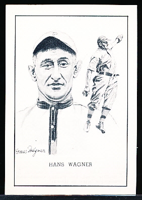 1950 Callahan Baseball Hall of Fame- Hans Wagner