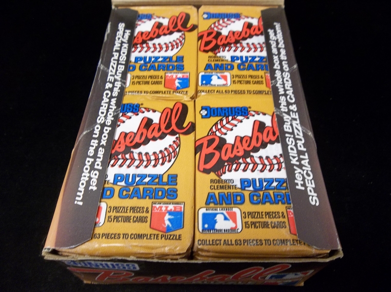 1987 Donruss Bsbl.- 1 Unopened Wax Box