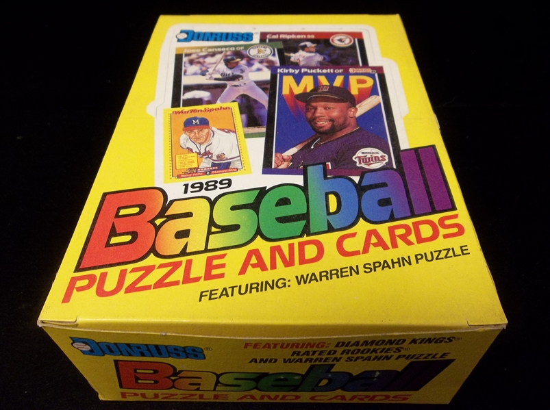 1989 Donruss Bsbl.- 1 Unopened Wax Box